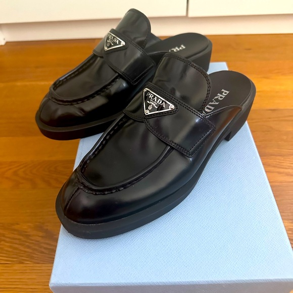 Prada women’s brushed mule - Picture 10 of 13